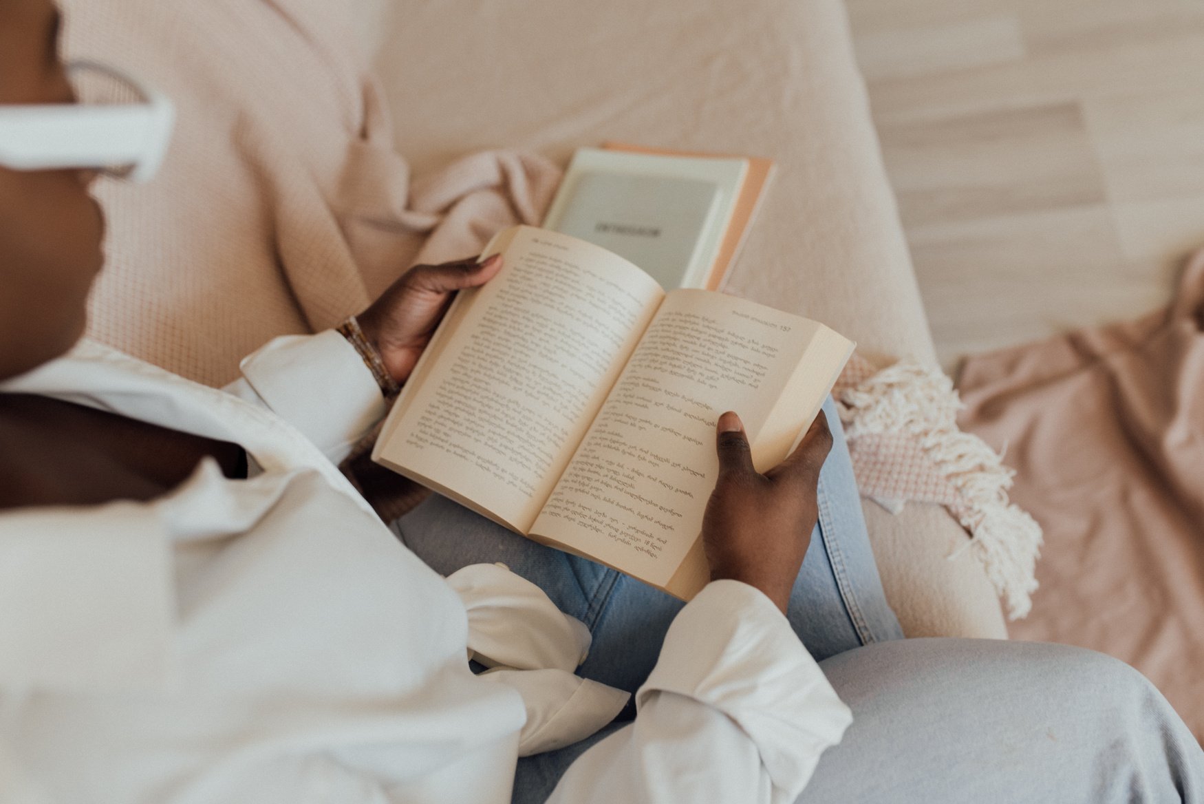 A Woman Reading a Book